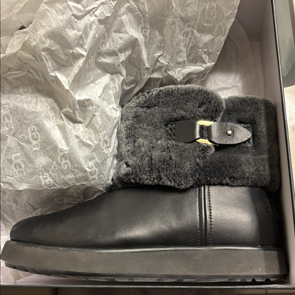 UGG Black Mini Boots